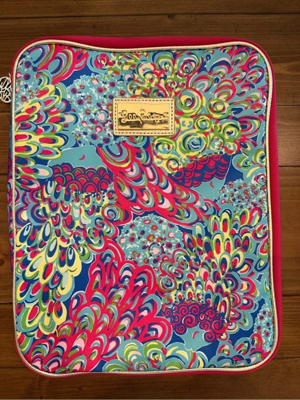Lilly Pulitzer Lilly’s Lagoon Agenda Folio Tablet IPad Case NWOT 🩷